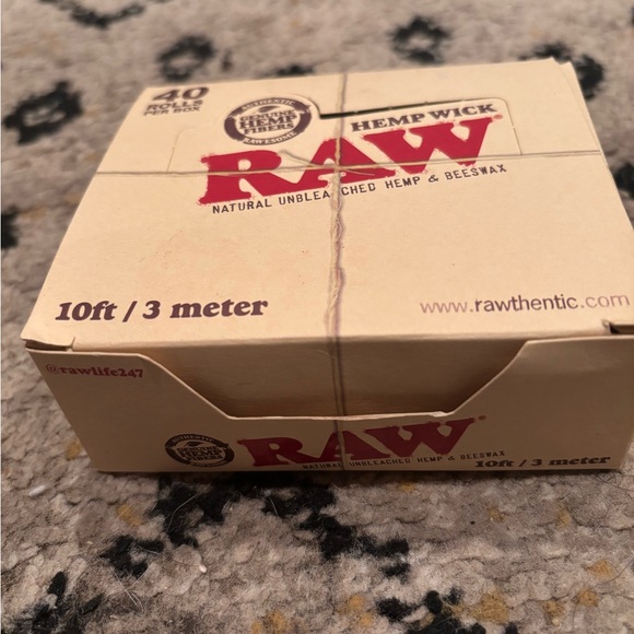 RAW Hemp Wick 10ft Box - Picture 2 of 2